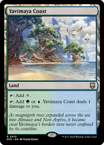 Côte de Yavimaya (Ripple Foil) [Modern Horizons 3 Commander] 