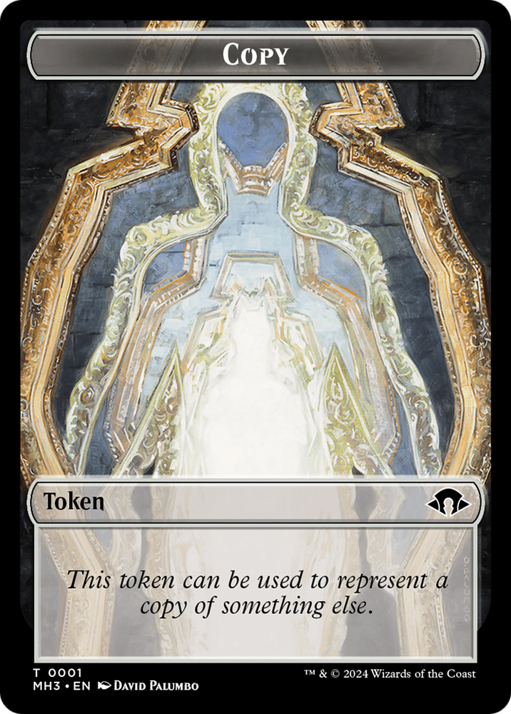 Germe Phyrexian // Copie du jeton double face [Modern Horizons 3 Tokens] 