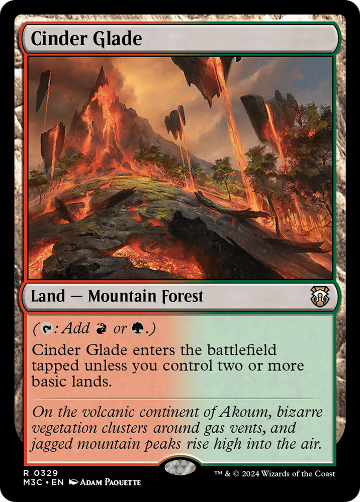 Cinder Glade [Commandant de Modern Horizons 3] 