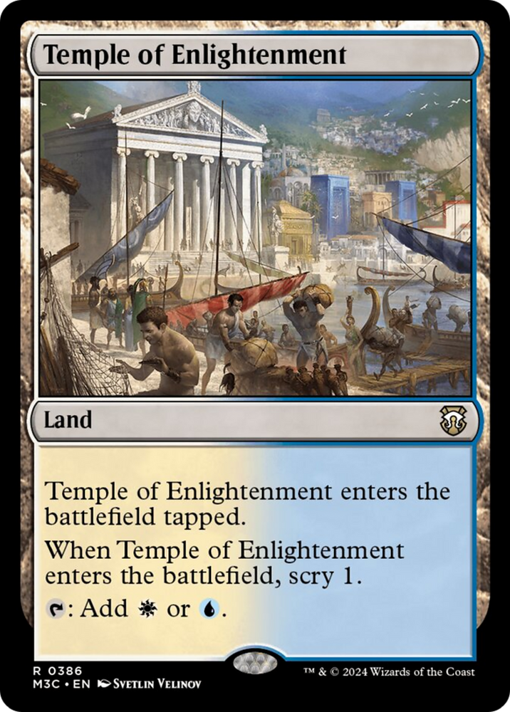 Temple des Lumières (Ripple Foil) [Modern Horizons 3 Commander] 