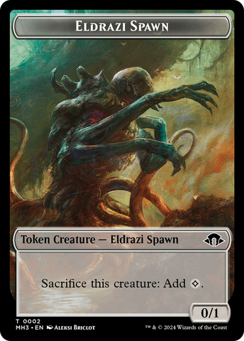 Eldrazi Spawn // Jeton double face de réserve d'énergie [Modern Horizons 3 Tokens] 