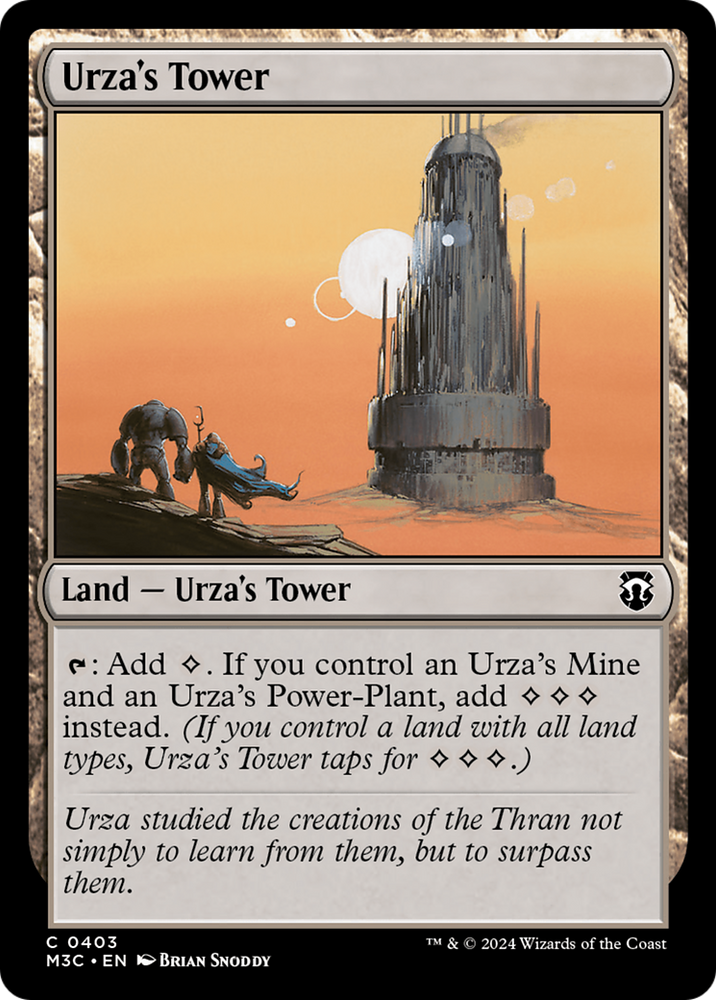 Tour d'Urza (Ripple Foil) [Modern Horizons 3 Commander] 