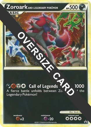 Zoroark and Legendary Pokemon (Jumbo Card) [Miscellaneous Cards]