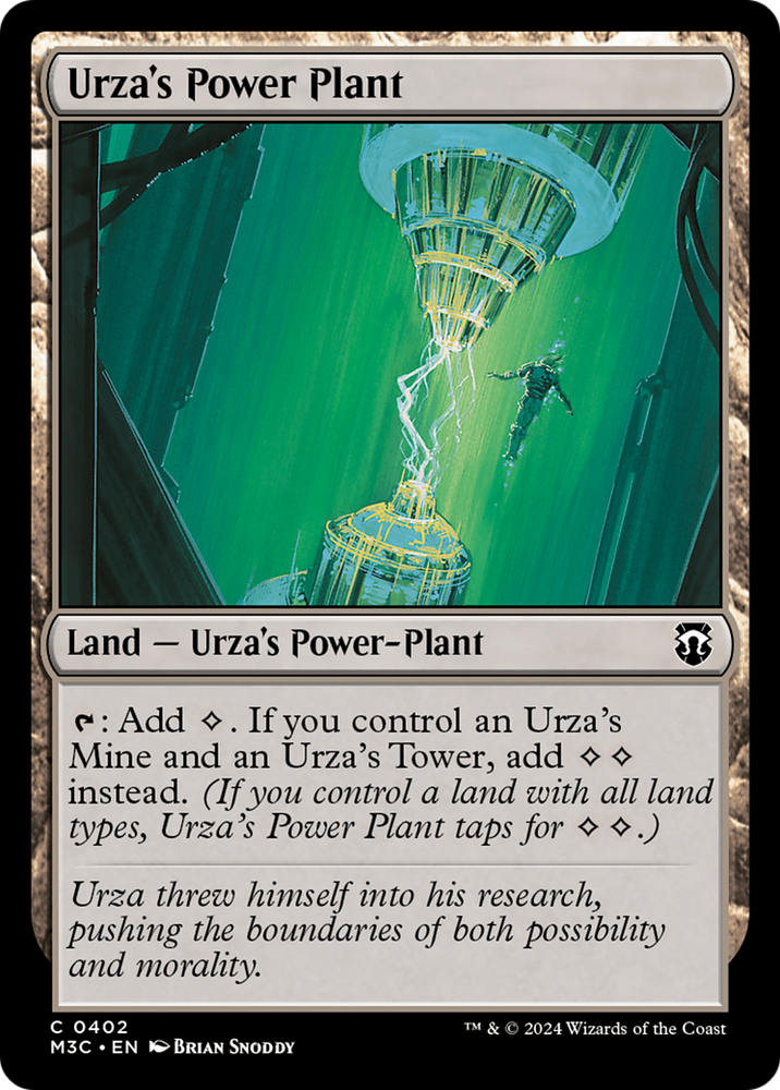 Centrale électrique d'Urza (Ripple Foil) [Modern Horizons 3 Commander] 