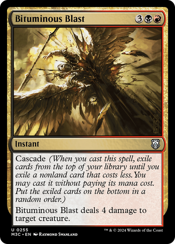 Explosion bitumineuse [Modern Horizons 3 Commander] 