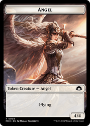 Germe Phyrexian // Jeton double face Angel [Modern Horizons 3 Tokens]