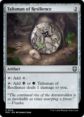 Talisman de résilience (Ripple Foil) [Modern Horizons 3 Commander] 