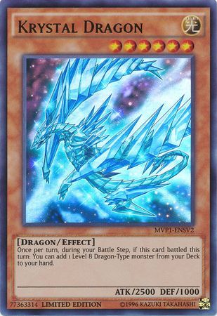 Krystal Dragon [MVP1-ENSV2] Ultra Rare