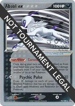 Absol ex (92/108) (Flyvees - Jun Hasebe) [World Championships 2007]