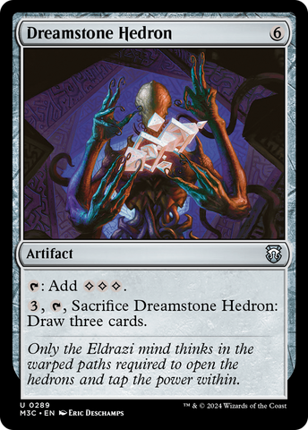 Dreamstone Hedron (Ripple Foil) [Modern Horizons 3 Commander] 