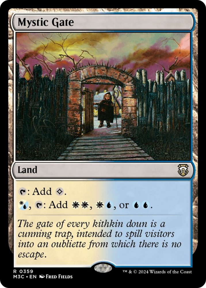 Mystic Gate (Ripple Foil) [Modern Horizons 3 Commander] 