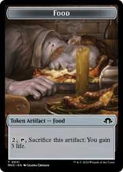 Germe Phyrexian // Jeton alimentaire double face [Modern Horizons 3 Tokens] 