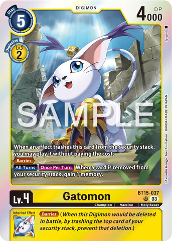 Gatomon [BT15-037] [Dépasser l'Apocalypse] 