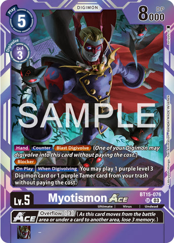 Myotismon Ace [BT15-076] [Dépasser l'Apocalypse] 