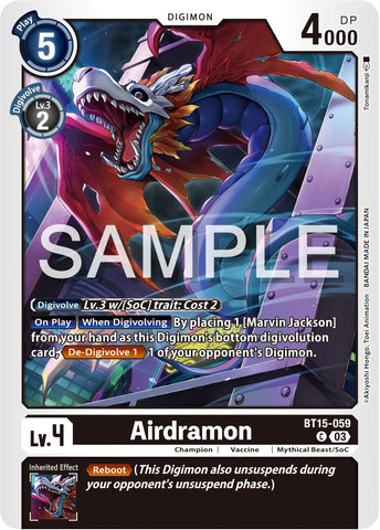 Airdramon [BT15-059] [Dépasser l'Apocalypse] 