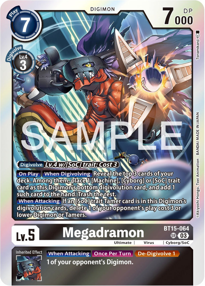 Megadramon [BT15-064] [Dépasser l'Apocalypse] 