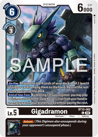 Gigadramon [BT15-062] [Dépasser l'Apocalypse] 