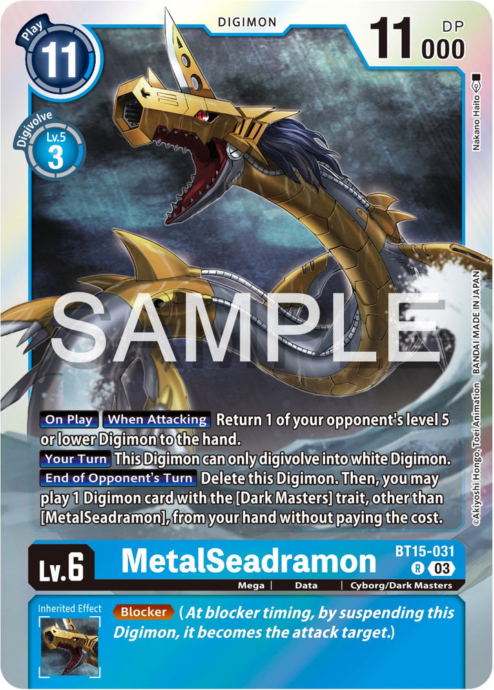 MetalSeadramon [BT15-031] [Dépasser l'Apocalypse] 