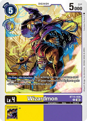 Wizardmon [BT15-036] [Dépasser l'Apocalypse] 