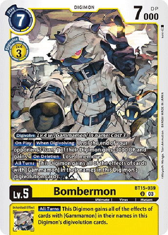 Bombermon [BT15-039] [Dépasser l'Apocalypse] 