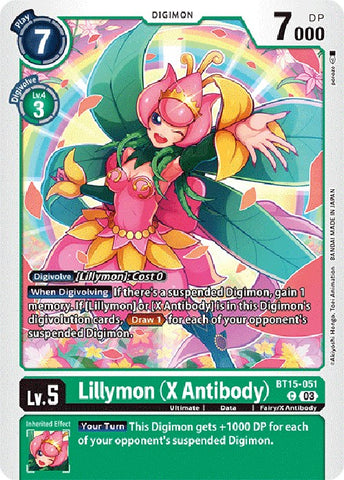 Lillymon (Anticorps X) [BT15-051] [Dépasser l'Apocalypse] 