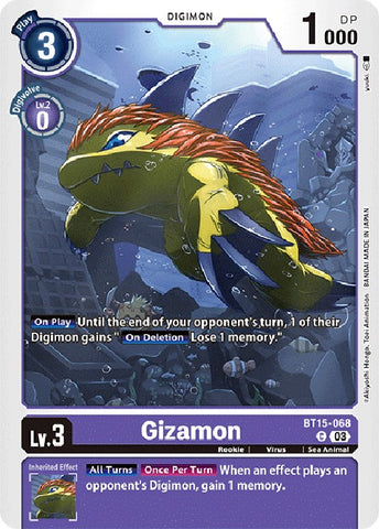 Gizamon [BT15-068] [Dépasser l'Apocalypse] 