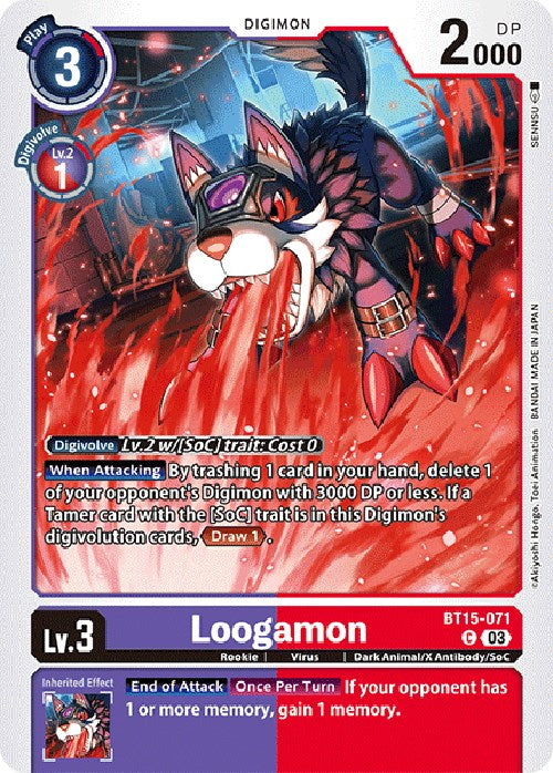 Loogamon [BT15-071] [Dépasser l'Apocalypse] 