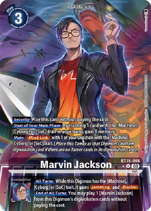 Marvin Jackson [BT15-086] (Art alternatif) [Dépasser l'Apocalypse] 