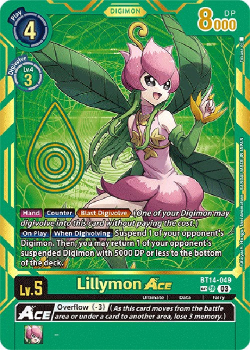 Lillymon Ace [BT14-049] [Dépasser l'Apocalypse] 