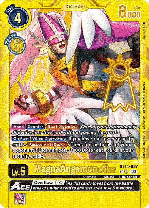 MagnaAngemon Ace [BT14-037] [Dépasser l'Apocalypse] 