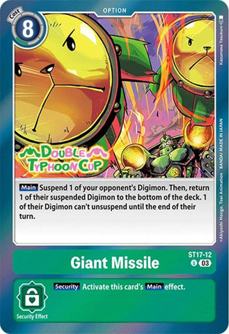 Missile géant [ST17-12] [Deck de démarrage : Cartes de pré-version du jeu de cartes avancées Double Typhoon]