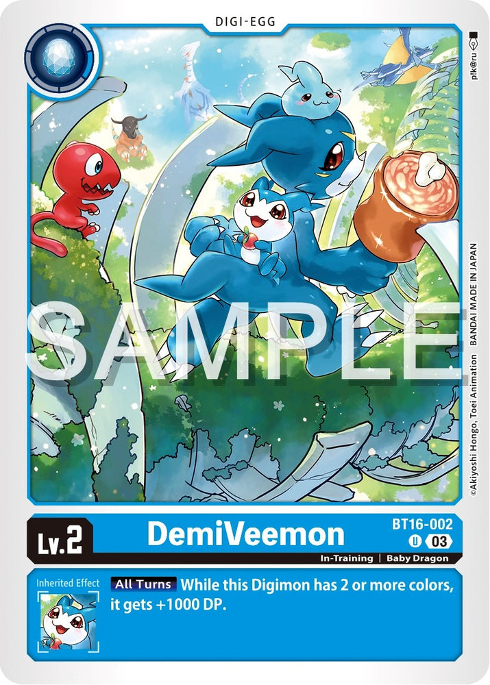 DemiVeemon [BT16-002] [Observateur débutant] 