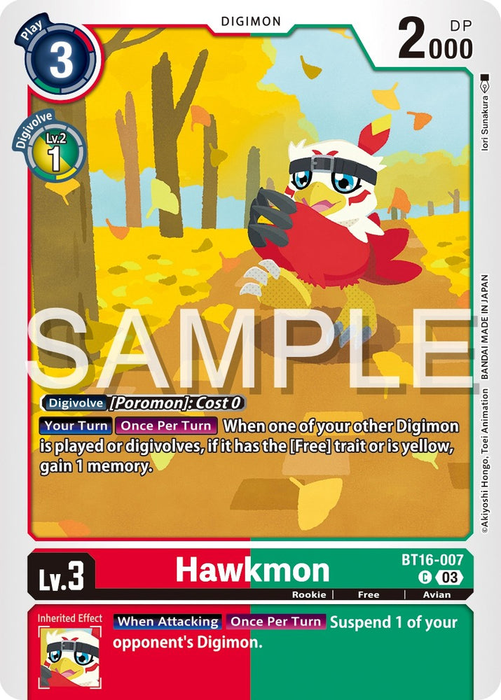 Hawkmon [BT16-007] [Observateur débutant] 