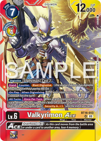 Valkyrimon Ace [BT16-013] [Observateur débutant] 