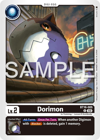 Dorimon [BT16-005] [Observateur débutant] 