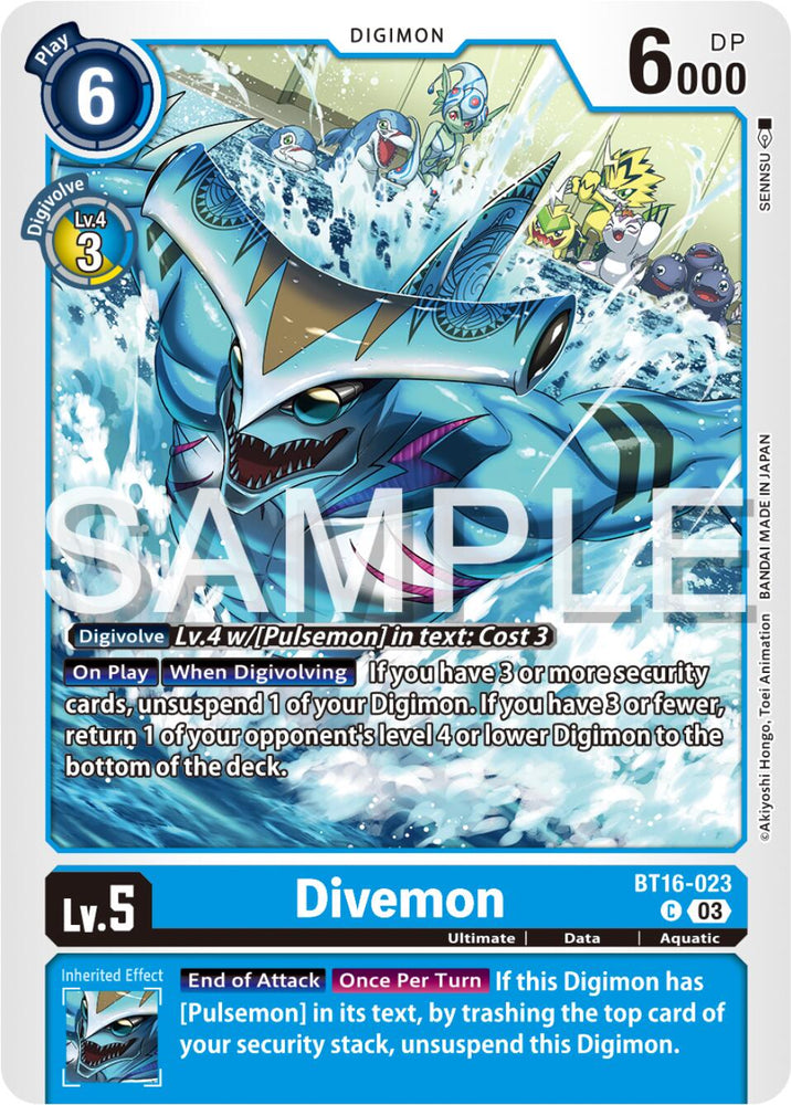 Divemon [BT16-023] [Observateur débutant] 