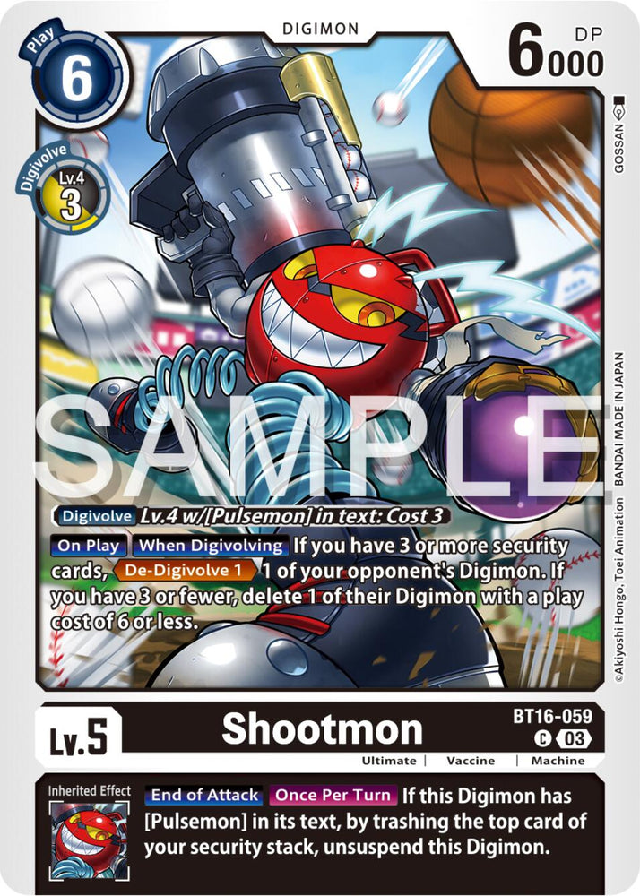 Shootmon [BT16-059] [Observateur débutant] 