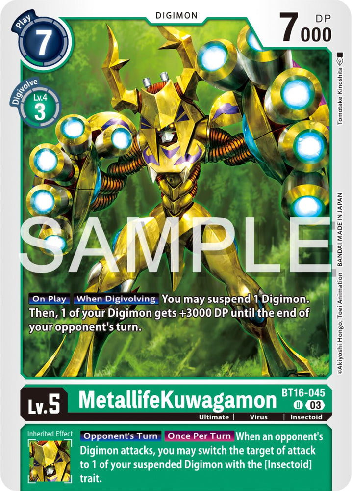 MetallifeKuwagamon [BT16-045] [Observateur débutant] 