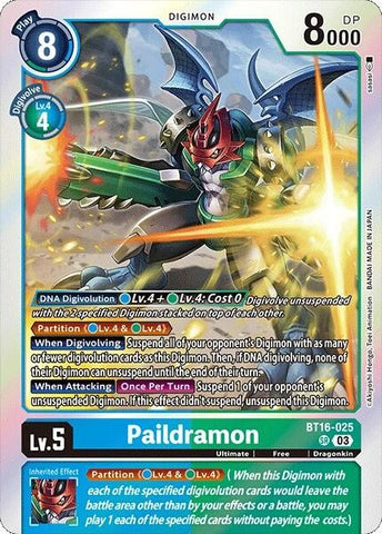 Paildramon [BT16-025] [Observateur débutant] 