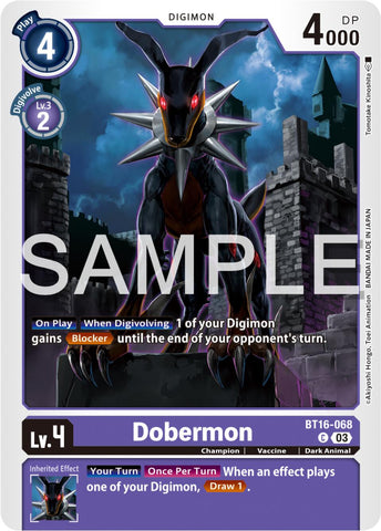 Dobermon [BT16-068] [Observateur débutant] 