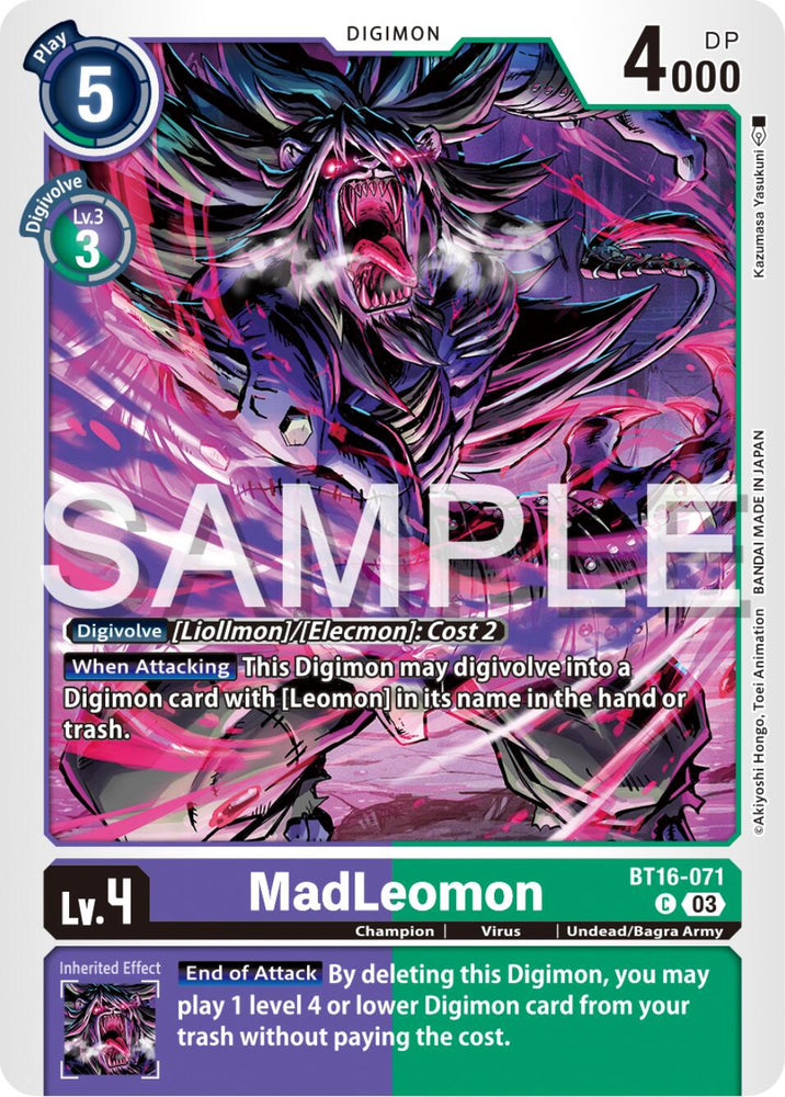 MadLeomon [BT16-071] [Observateur débutant] 