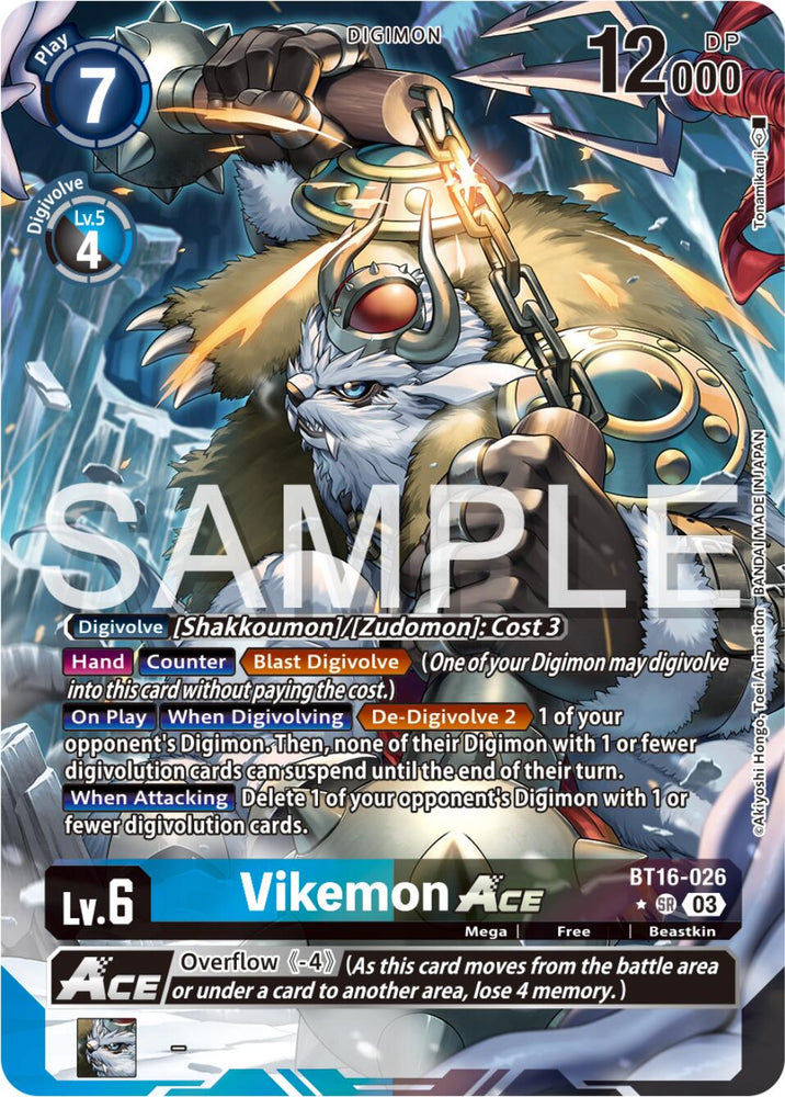 Vikemon Ace [BT16-026] (Art alternatif) [Observateur débutant] 