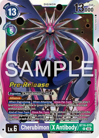 Cherubimon (Anticorps X) [BT16-079] [Promotions pré-lancement de Beginning Observer] 