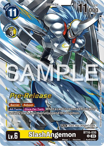 SlashAngemon [BT16-035] [Promos de pré-version de Beginning Observer] 