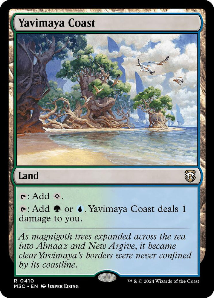 Côte de Yavimaya [Commandant Modern Horizons 3] 