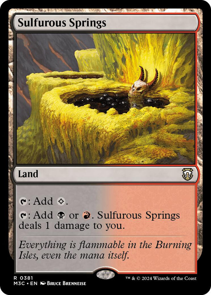 Sources sulfureuses [Modern Horizons 3 Commander] 