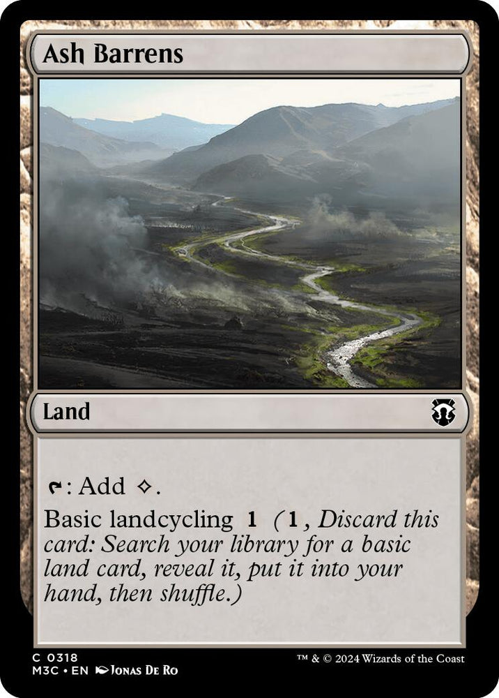 Ash Barrens [Commandant de Modern Horizons 3] 