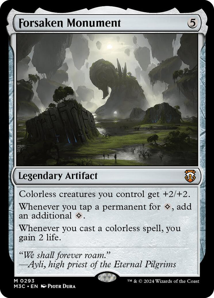 Monument abandonné [Modern Horizons 3 Commander] 