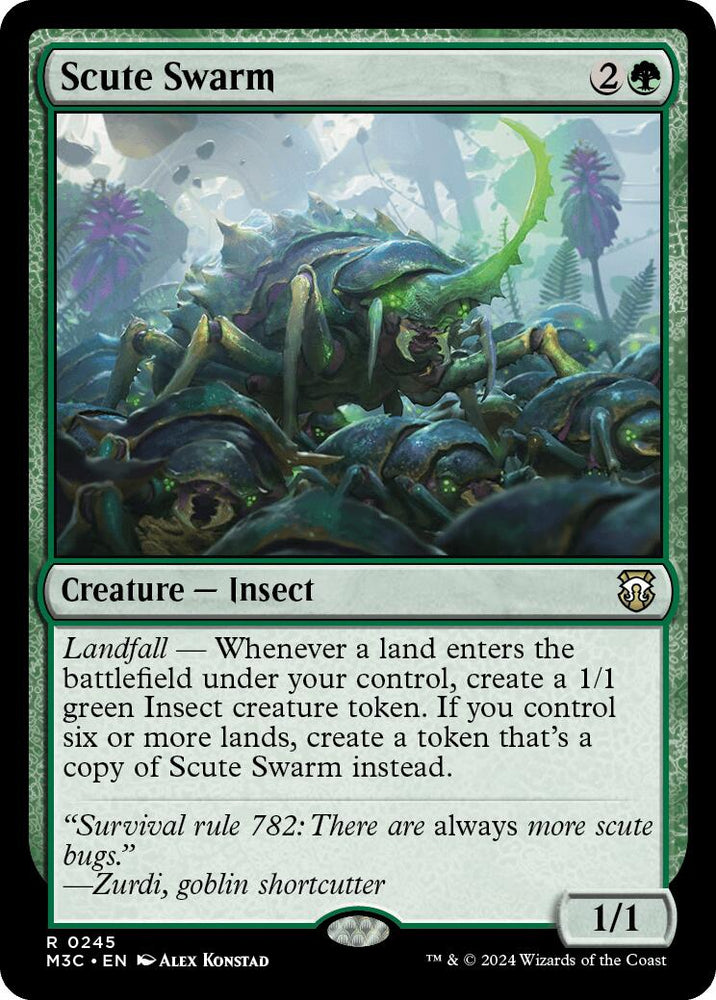 Scute Swarm [Commandant de Modern Horizons 3] 