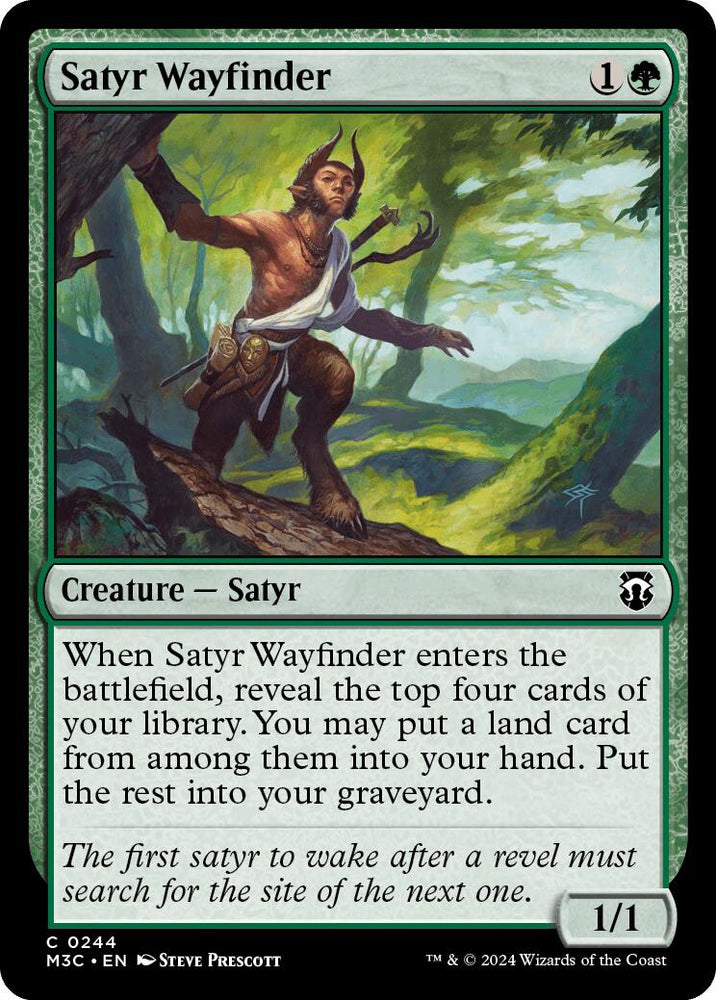 Satyr Wayfinder [Commandant de Modern Horizons 3] 